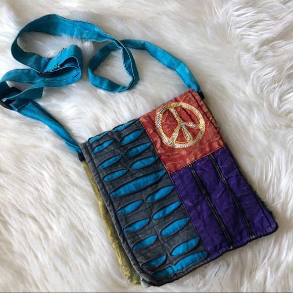 Handbags - Peace sign purse